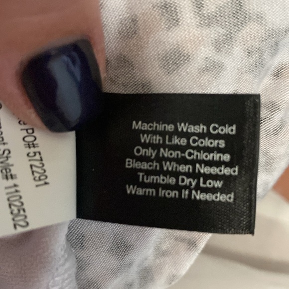 NWT Lane Bryant Open Front Cardigan Womens 26/28 Plus Sz Sheer cozy loungewear - Picture 9 of 9